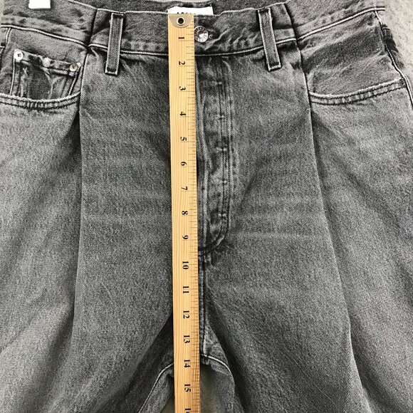 AGOLDE Denim High-Rise Button Fly Straight Leg jean size 29 - Picture 6 of 11